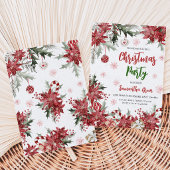 Poinsettia Kerstfeest Kaart