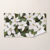 Poinsettia KerstFloral Bath Towel Set Bad Handdoek (Handdoek)