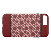 Poinsettia KerstiPhone Case (Achterkant (Horizontaal))