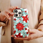 Poinsettia KerstiPhone | Poinsettia iPhone Case-Mate iPhone Case