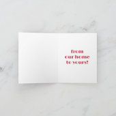 Poinsettia Kerstkaart - Mint Kaart (Binnen)