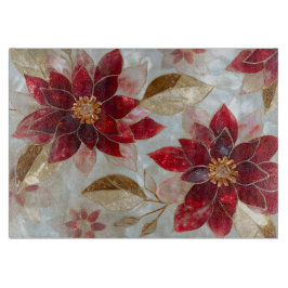 Poinsettia Kerstmis Snijplank