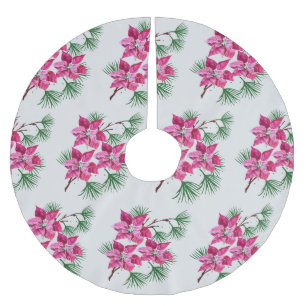 Poinsettia Kerstrok Kerstboom Rok