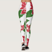 Poinsettia Leggings (Achterkant)