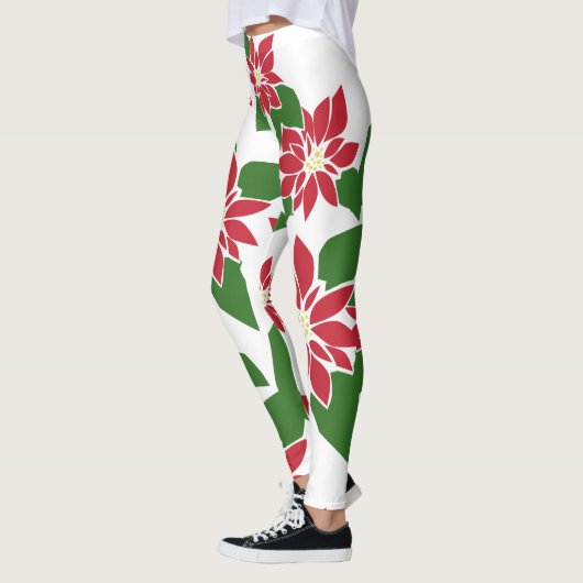 Poinsettia Leggings (Links)