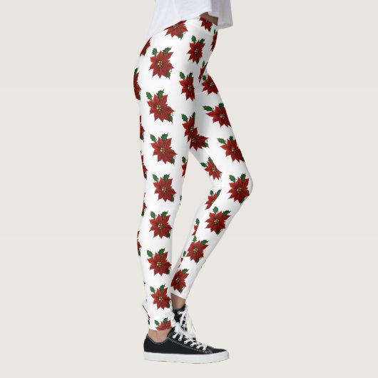 Poinsettia-Leggings Leggings (Rechts)