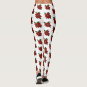 Poinsettia-Leggings Leggings (Achterkant)