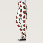 Poinsettia-Leggings Leggings (Links)