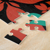 Poinsettia Legpuzzel (Zijkant)