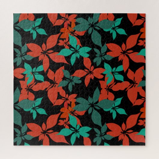 Poinsettia Legpuzzel (Verticaal)