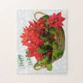 Poinsettia mand legpuzzel (Verticaal)