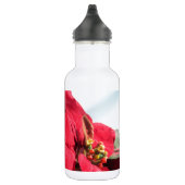 Poinsettia met kaars waterfles (Rechts)