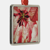 Poinsettia Metalen Ornament (Rechts)