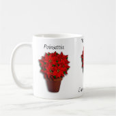 Poinsettia-Mok Koffiemok (Links)