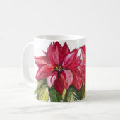 Poinsettia-Mok Koffiemok (Voorkant links)