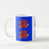 Poinsettia-Mok Koffiemok (Links)