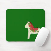 Poinsettia mousepad muismat (Met muis)