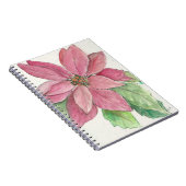 poinsettia notitieboek (Rechterzijde)