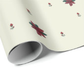 Poinsettia-pakpapier Cadeaupapier (Rol Hoek)