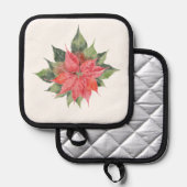  Poinsettia Pannenlap (Voorkant / Achterkant)