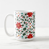 Poinsettia Paradise Coffee Mok Cheer (Links)