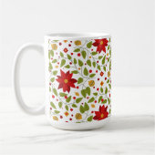 Poinsettia Paradise Koffie mok licht (Links)