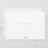 Poinsettia Petals Lijst 2 Foto Kerst Kaart (Achterkant)