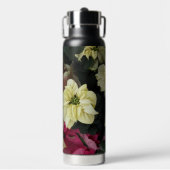 Poinsettia Planten Floral Waterfles (Voorkant)