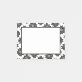 Poinsettia Post-it® Notes (Voorkant)