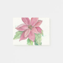 poinsettia post-it® notes