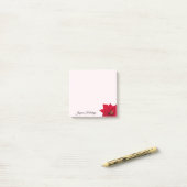 Poinsettia - Post-its Post-it® Notes (Op bureau)