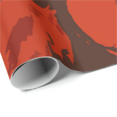 Poinsettia Poster Design Cadeaupapier (Rol Hoek)