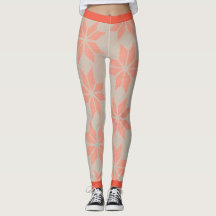 POINSETTIA RED-Leggings VOOR CHRISTMAS