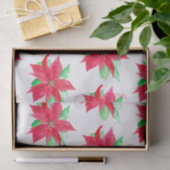 Poinsettia Rode Bloemen Kerstmis Bloem Tissuepapier (Geschenk)