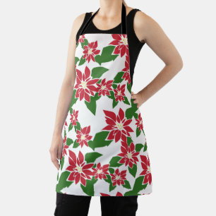 Poinsettia Schort