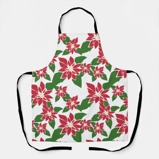 Poinsettia Schort (Voorkant)