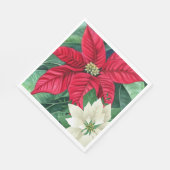 Poinsettia Servet (Hoek)