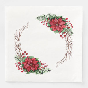  Poinsettia Servet