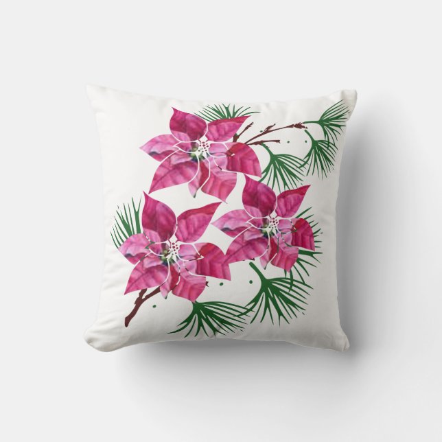 Poinsettia Sierkussen (Voorkant)