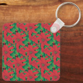 Poinsettia Sleutelhanger (Achterkant)