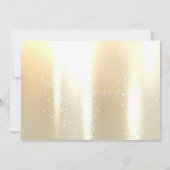 Poinsettia Snowflakes, kerst voor bedrijven Kaart (Achterkant)