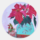 Poinsettia Sticker (Voorkant)