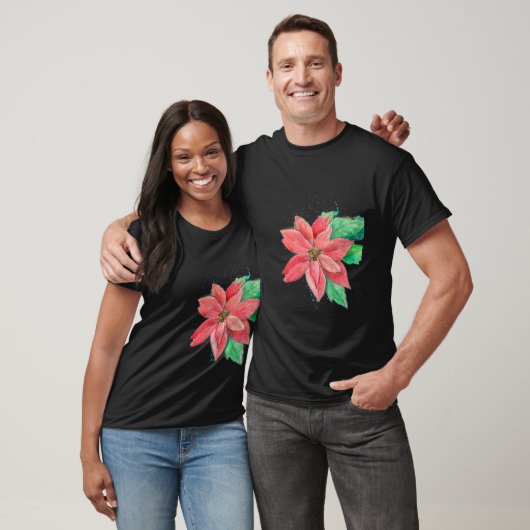 Poinsettia T-shirt (Unisex)