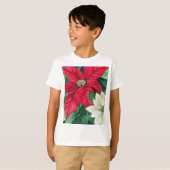 Poinsettia T-shirt (Voorkant volledig)