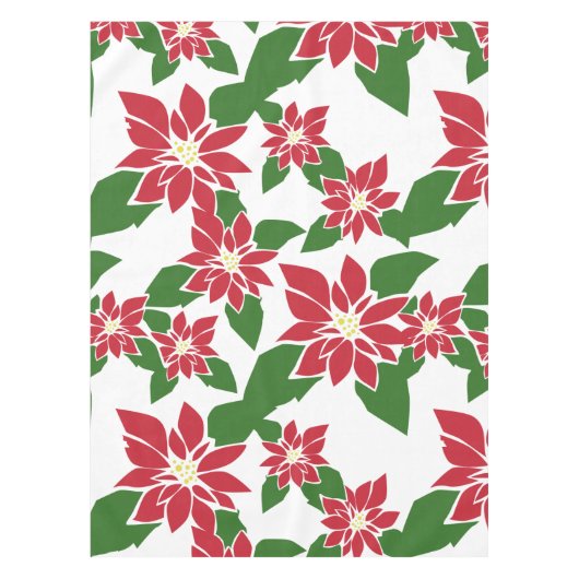 Poinsettia Tafelkleed (Voorkant)