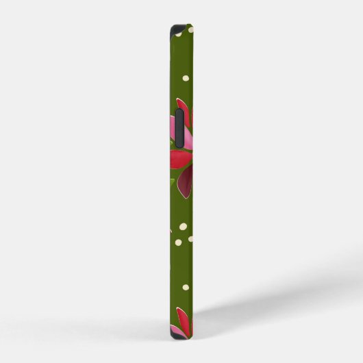 Poinsettia Telefoonhoesje iPhone Hoesje (Rechterkant)