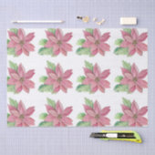 Poinsettia Tissuepapier (Craft)