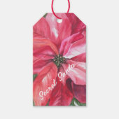 POINSETTIA VAN SECRET SANTA CADEAULABEL (Voorkant)