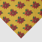 Poinsettia-weefselpapier Tissuepapier (Detail)