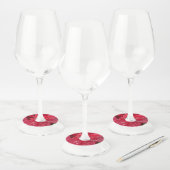 Poinsettia Wijn Labels nr.: 2 (Set)